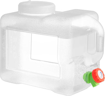 Drink Water Dispenser for Fridge - 2 Gallon Beverage Dispenser with Leak-Proof Spigot, Portable Food-grade Water Jug