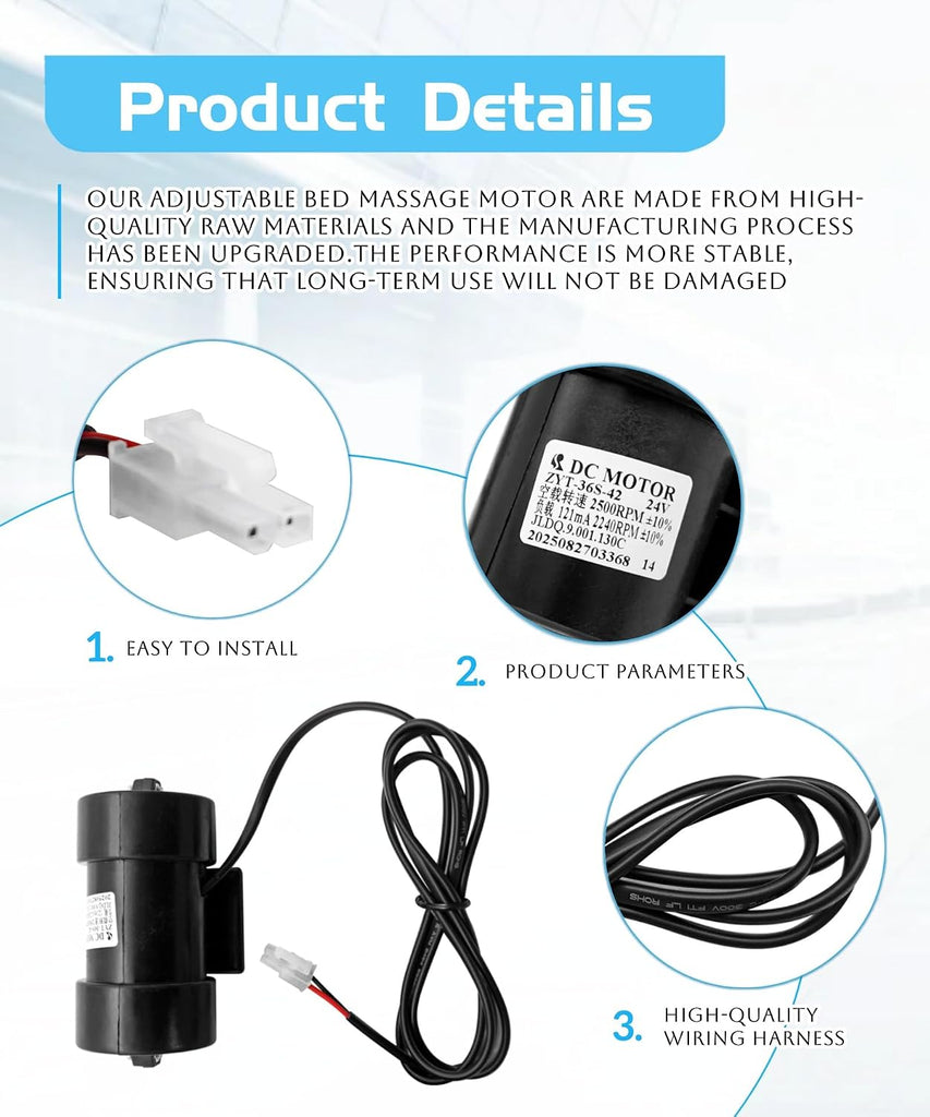 ZYT-36S-42 Adjustable Bed Massage Motor
