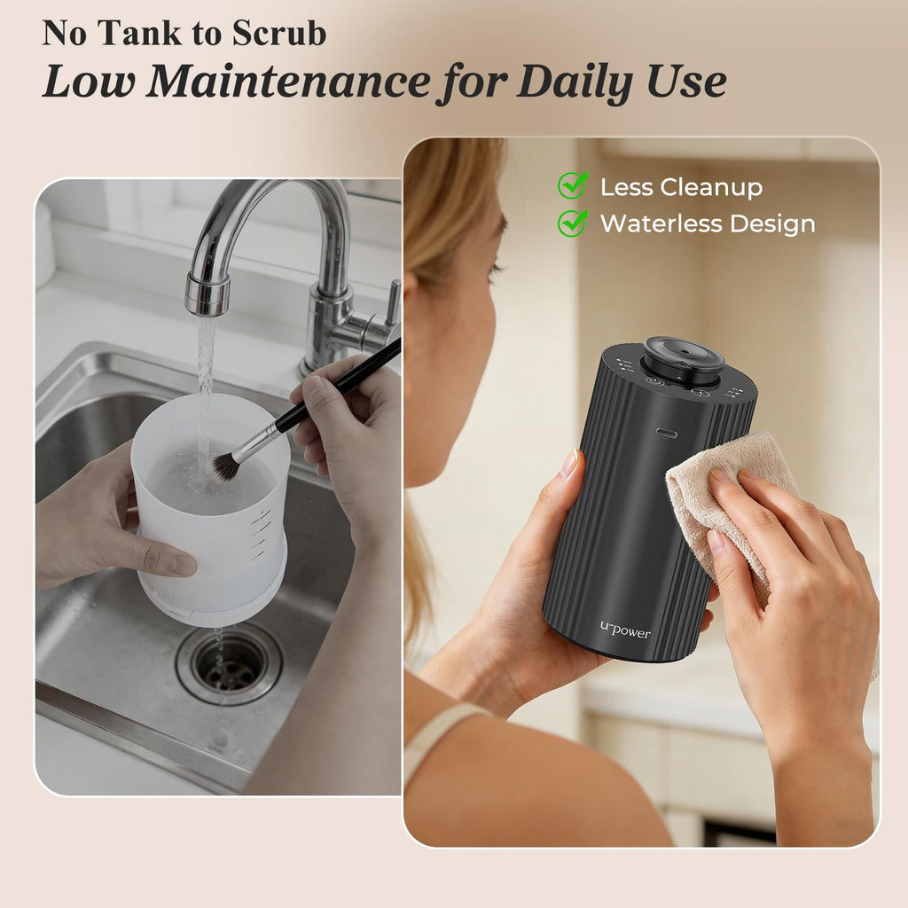 Waterless Essential Oil Diffuser Cordless Mini Scent Diffuser 20mL