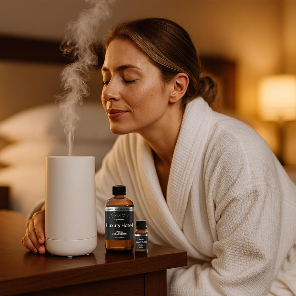 Hotel Diffuser Oil Gift Set-Luxury Hotel Inspired Fragrance Oils for Diffusers, Premium Aromatherapy Home Fragrance - Set of 2