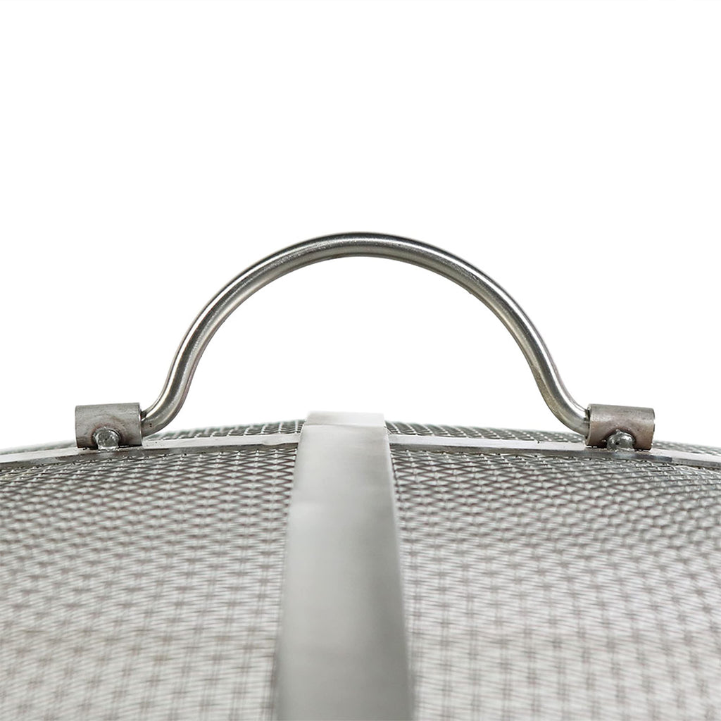 Stainless Steel Fire Pit Spark Screen Cover, Heavy Duty, 30-Inch