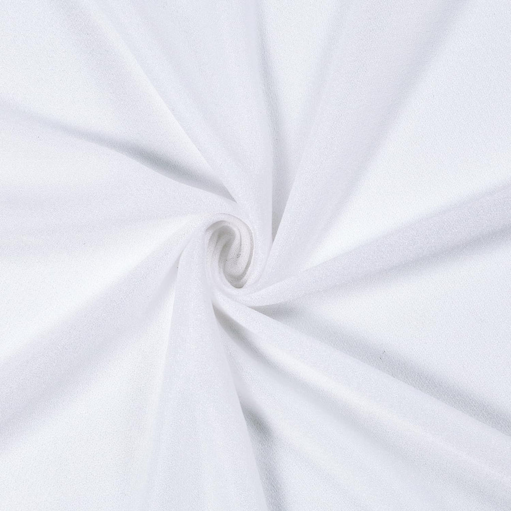 Pack of 2 Wedding Arch Drape Panel Fabric 30" x 100ft - White