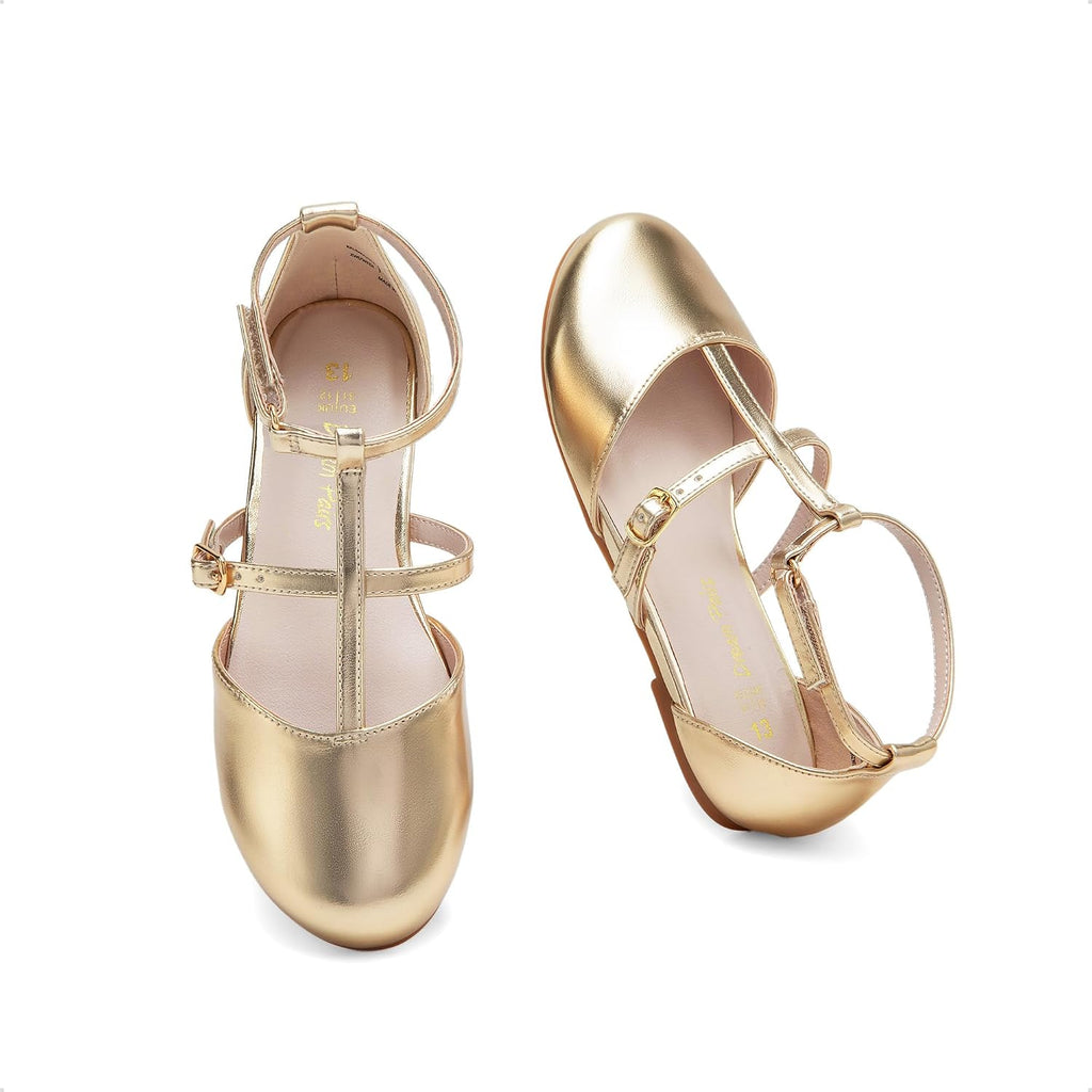 Girls Dress Shoes Mary Jane Ballet Flats