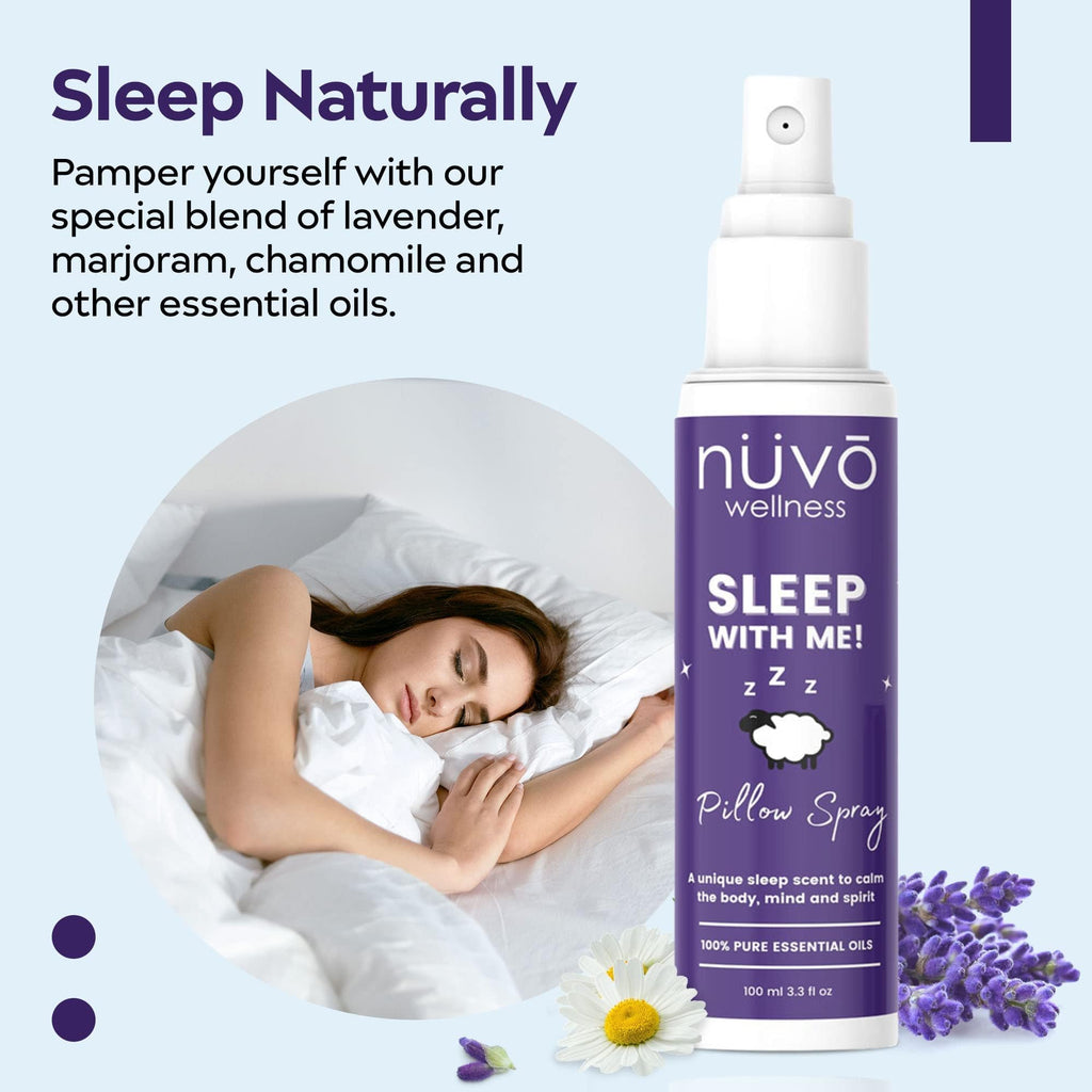 Premium Pillow Spray - Made with Therapeutic Essential Oils - Deep Sleep pillow Spray Mist with Lavender and