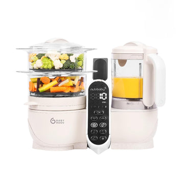 Duo Meal Station, Baby Food Maker, Puree Maker & Processor, in-1, Mineral Beige