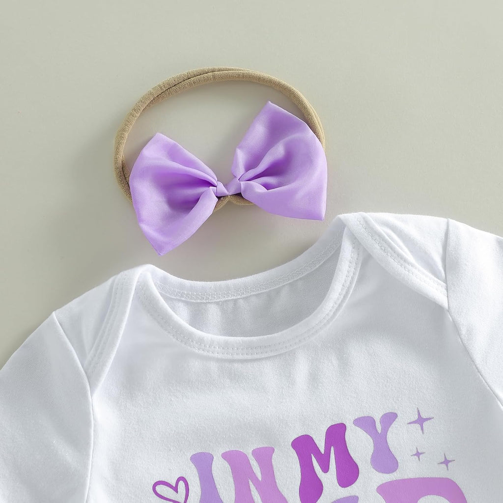 First Birthday Outfit Girl One Year Old Era Romper Tutu Skirt Set