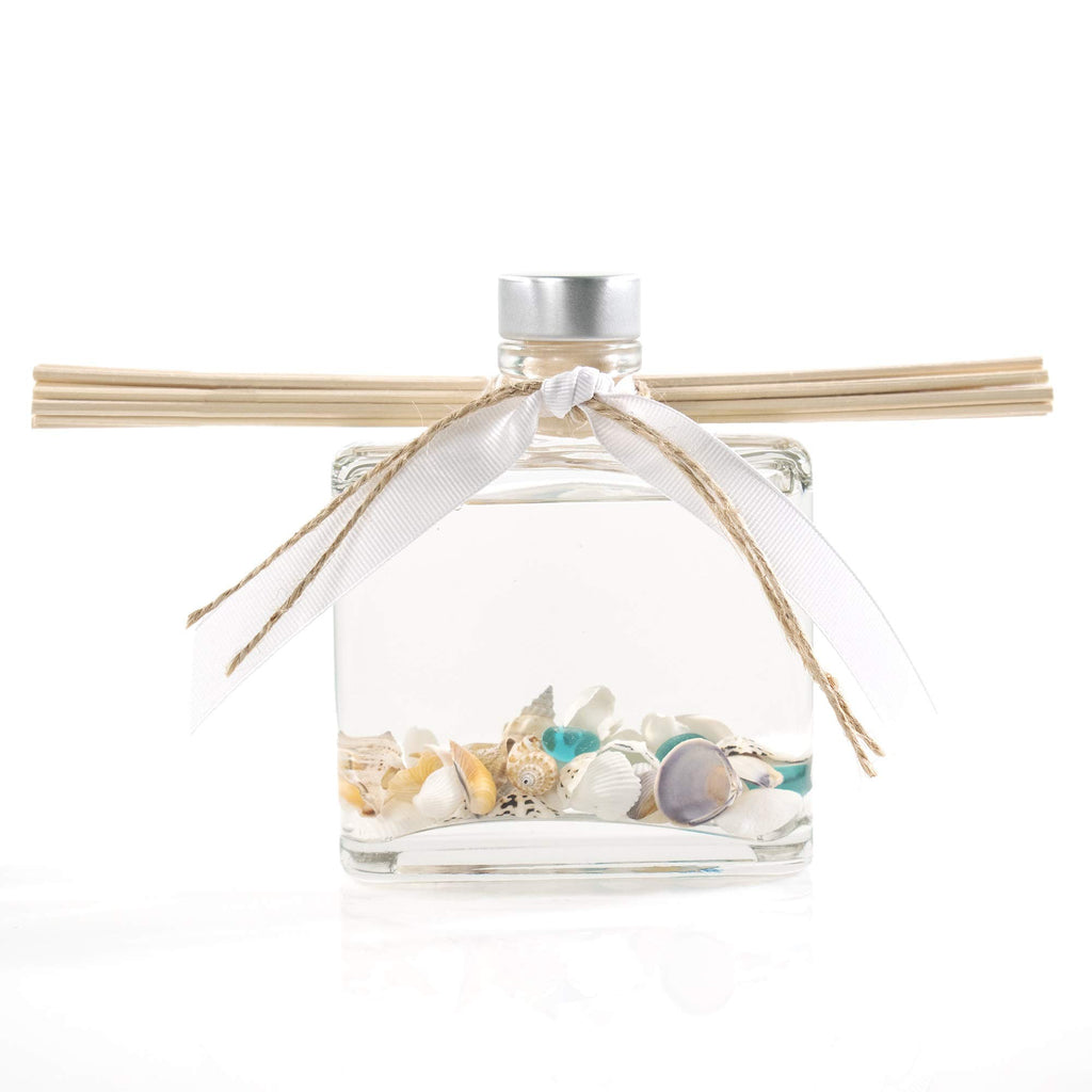 Pacific Isles Botanical Reed Diffuser | 7.5 fl oz | Aromas of Vanilla, Sandalwood and Sea Salt Multi Color