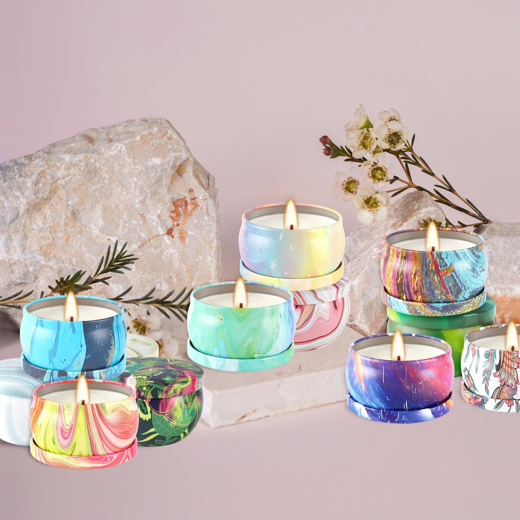 36 Pack Scented Candles Gift Set for Woman, Jar Candle, 2.5 oz Soy Wax Tin Candle-Ideal Gift for Travel Home Décor