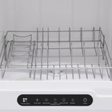 Portable Dishwasher Countertop 6 Place Settings Compact 15.6x15.4x16.9in 5 Functions 161.6°F 55dB Quiet 1.32Gal Water