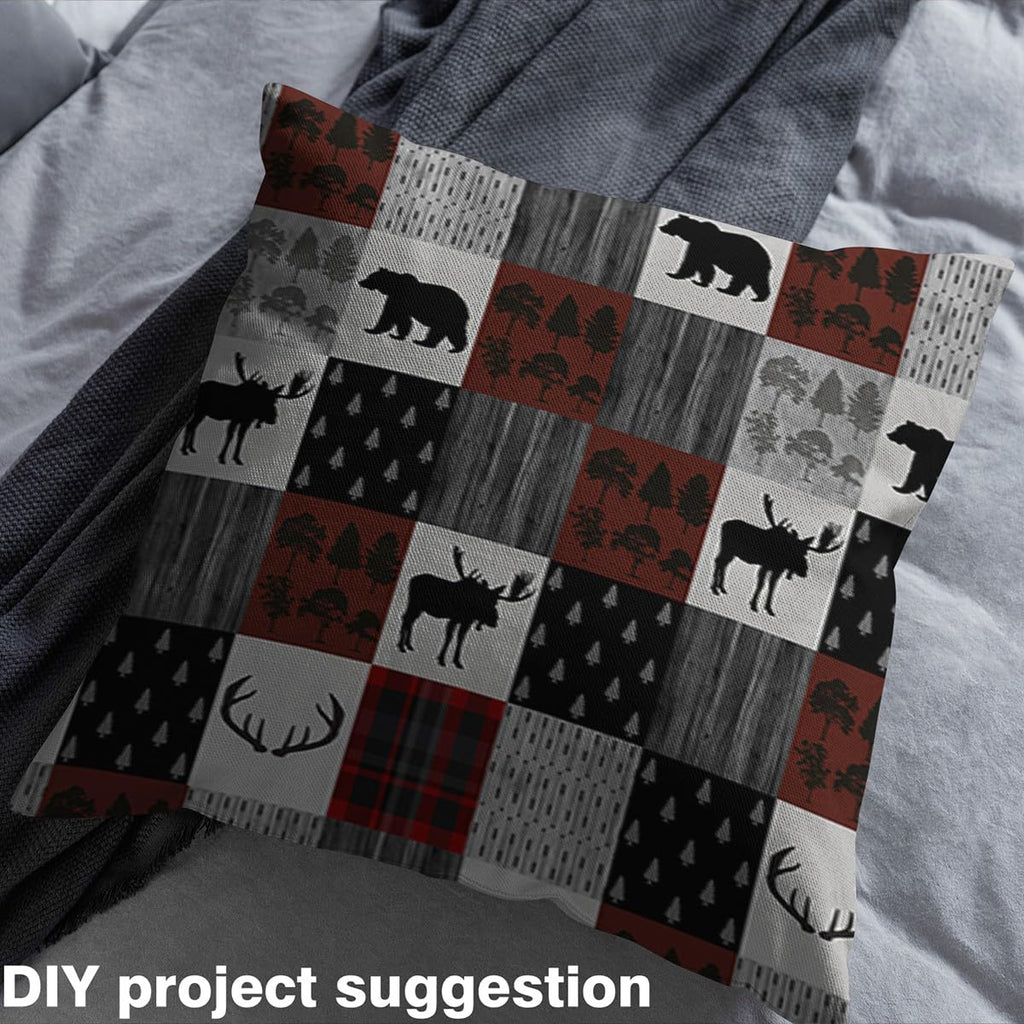 Rustic Bear Fabric By The Yard