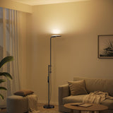 32W/3000LM Floor Lamps, Super Bright LED Standing Lamp with Remote Control