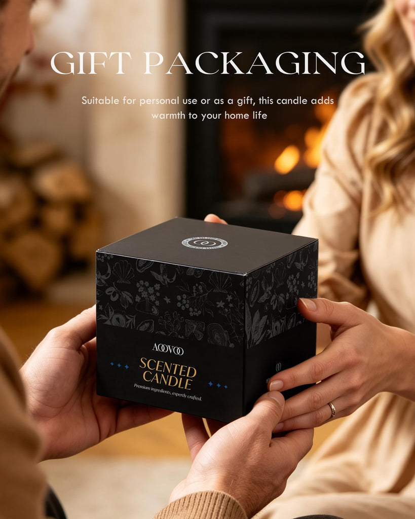 3-Wick Scented Candles, Resilient (Obsidian) 15 oz Soy Wax