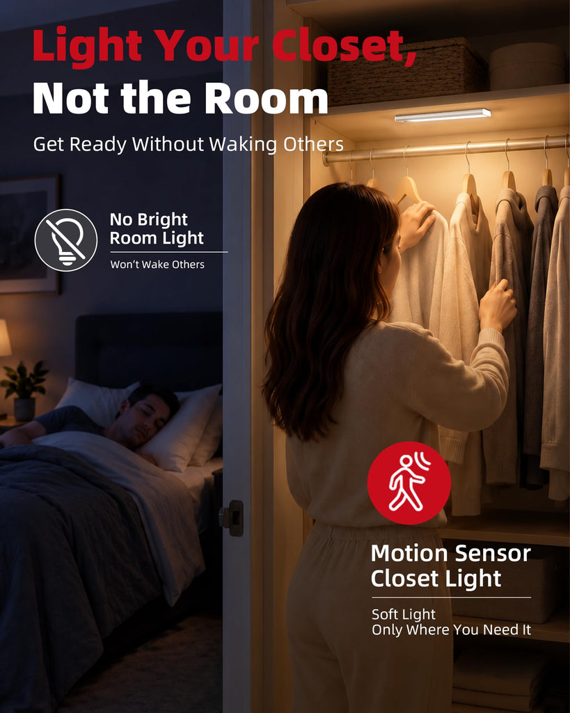 Under Cabinet Lighting, Motion Sensor Light, Closet Lights