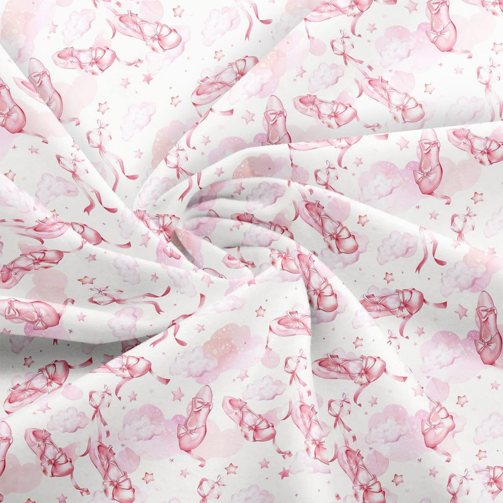 Pink Ballet Fabric by The Yard Soft 10 Yards