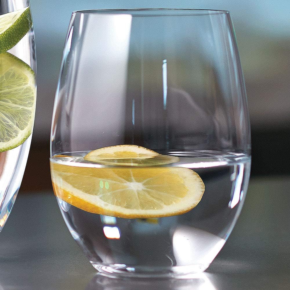 O Wine Tumbler Cabernet/Merlot Glass, Set of 4