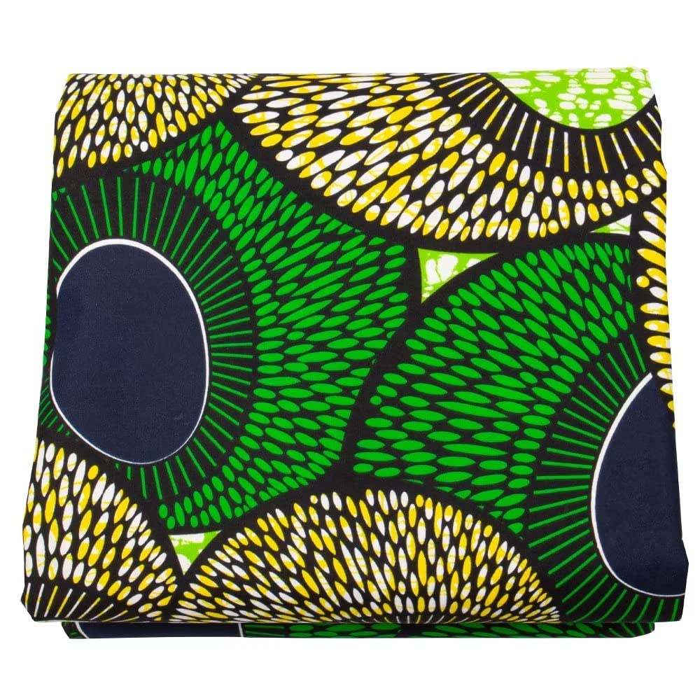 Fabric 6 Yard Printed Wax Cloth African Ankara Fabric for Party Dress A70