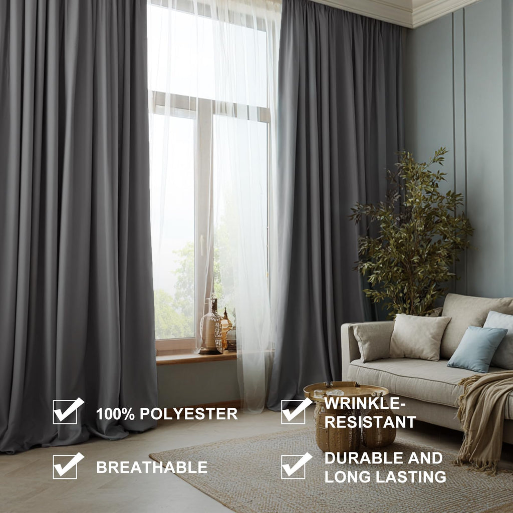 Cotton Polyester Fabric by The Yard, 57" Wide Broadcloth Soft Lightweight & Breathable Material for Lining, Sewing