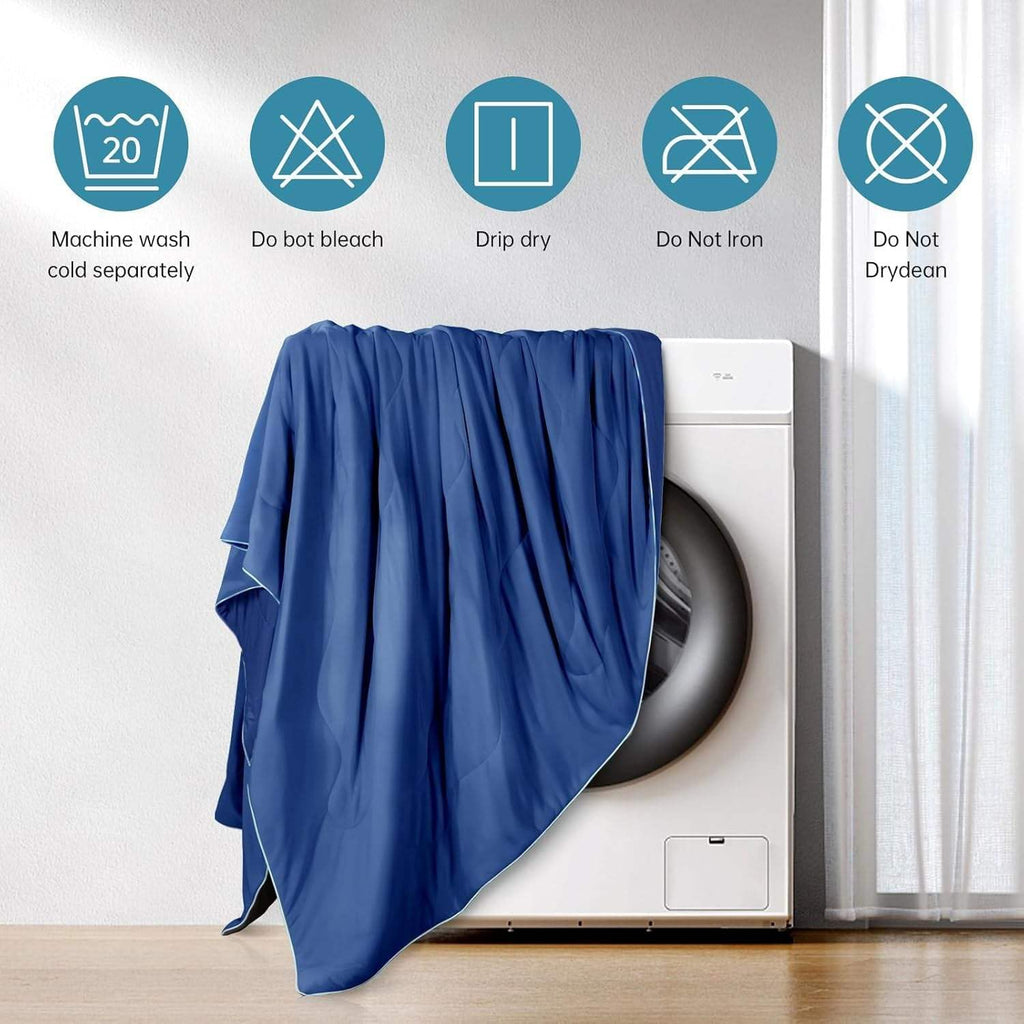 Cooling Blanket for Hot Sleepers - Double Sided Arc-Chill Japanese Cooling Blanket Quilt (Q-Max > 0.45), Lightweight