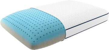 Perfect Sleeper Copper Infused Memory Foam Pillow, Oversized Traditional, White