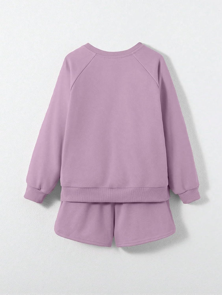 Sweatsuit Lounge Sweatshirt and Short Sets