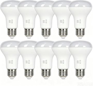 10 Pack 3CCT BR20 LED Bulb, Warm White 2700K LED Dimmable 4000K 5000K BR20 50 Watt 60W Replacement 8W Floodlight LED
