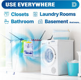 5 Packs [Net 7 Oz/Pack] Moisture Absorbers Dehumidifiers for Home Dehumidifier for Basement for Bedroom Small