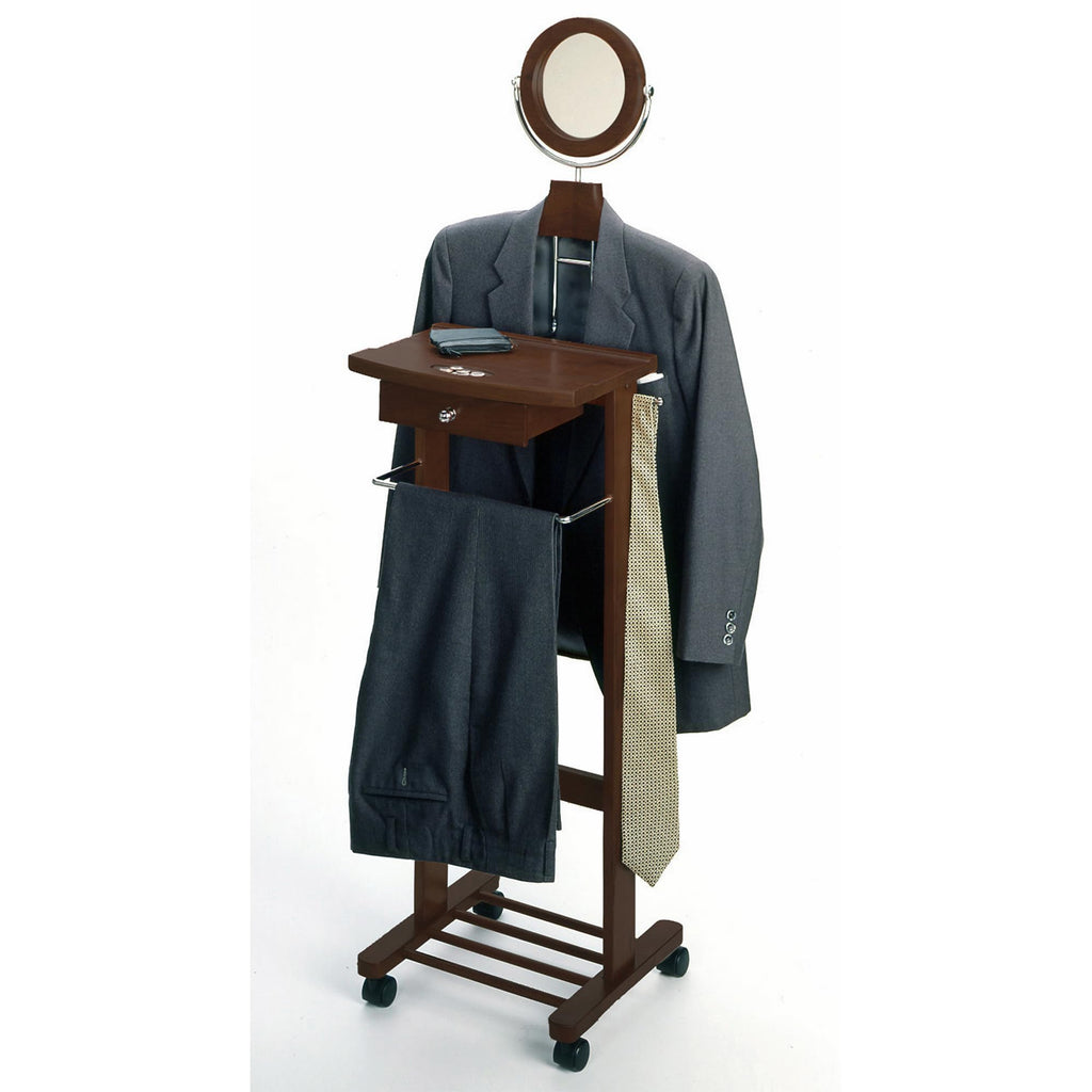 Vanity Valet Stand, Walnut