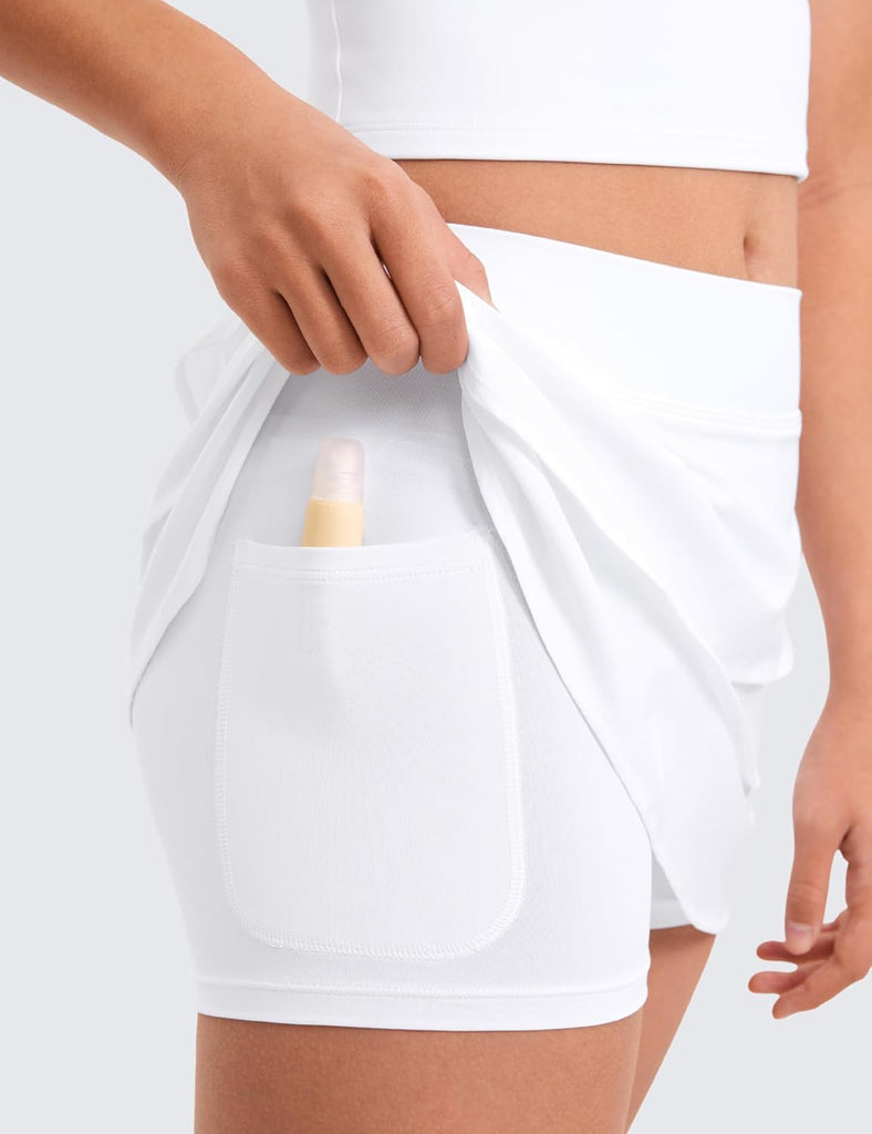 Girls Ruffle Athletic Skirts