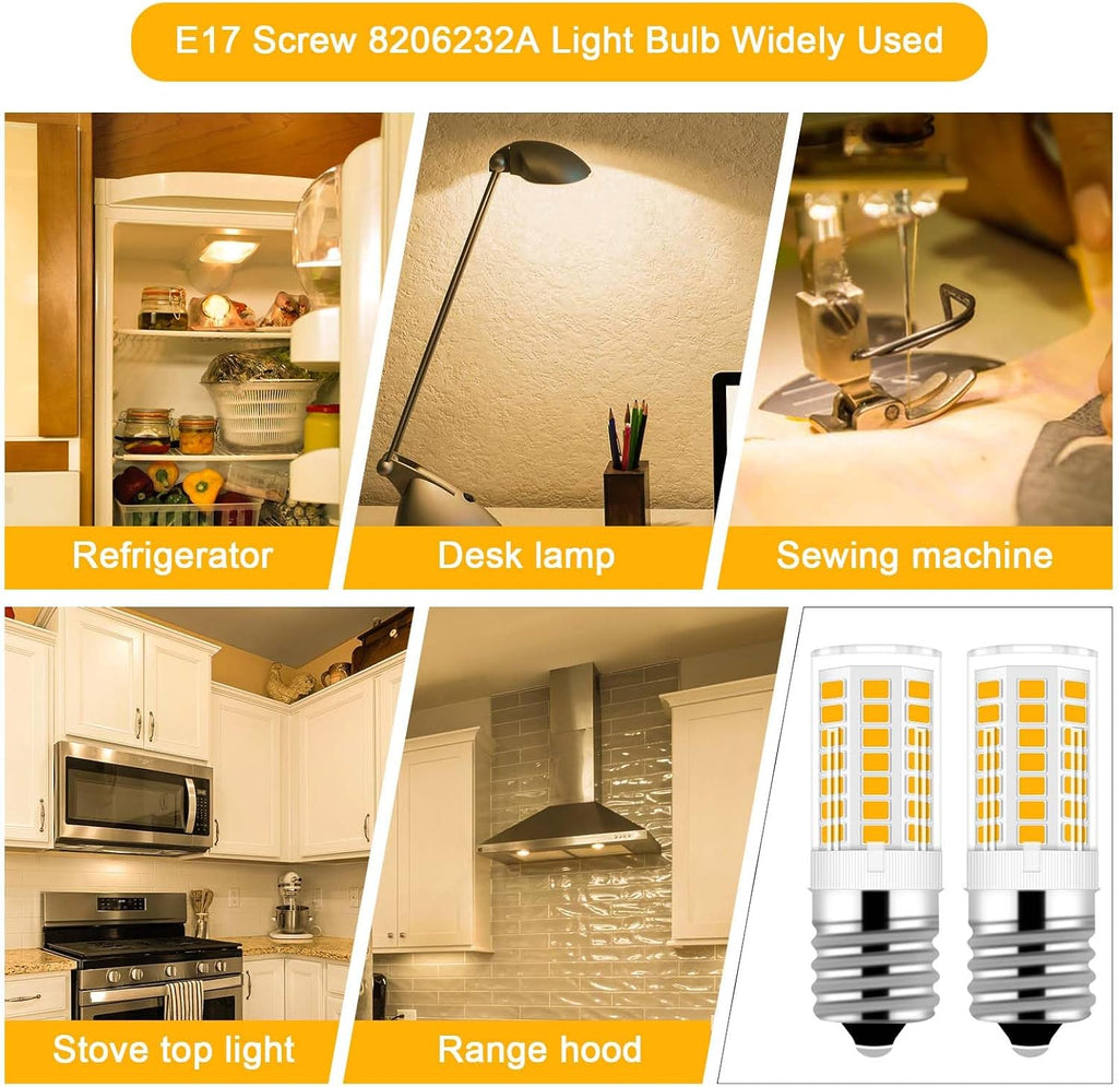 KEI D28x KEL 2816x Refrigerator 3W E17 LED Fridge Light Bulb Replacement