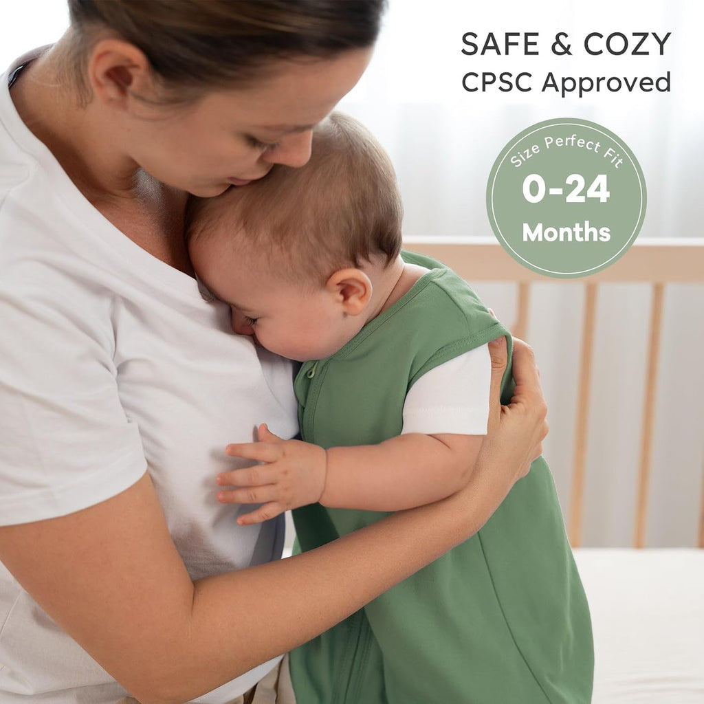 Baby Sleep Sack TOG 1.5 with Plush Dots Lining 2 Pack