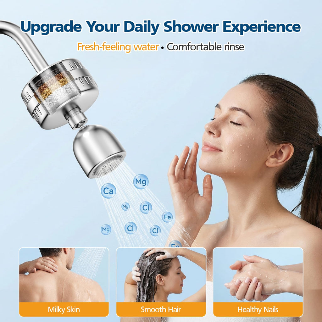 Shower Filter for Sprite, 2 Pack Shower Head Filter Replacement