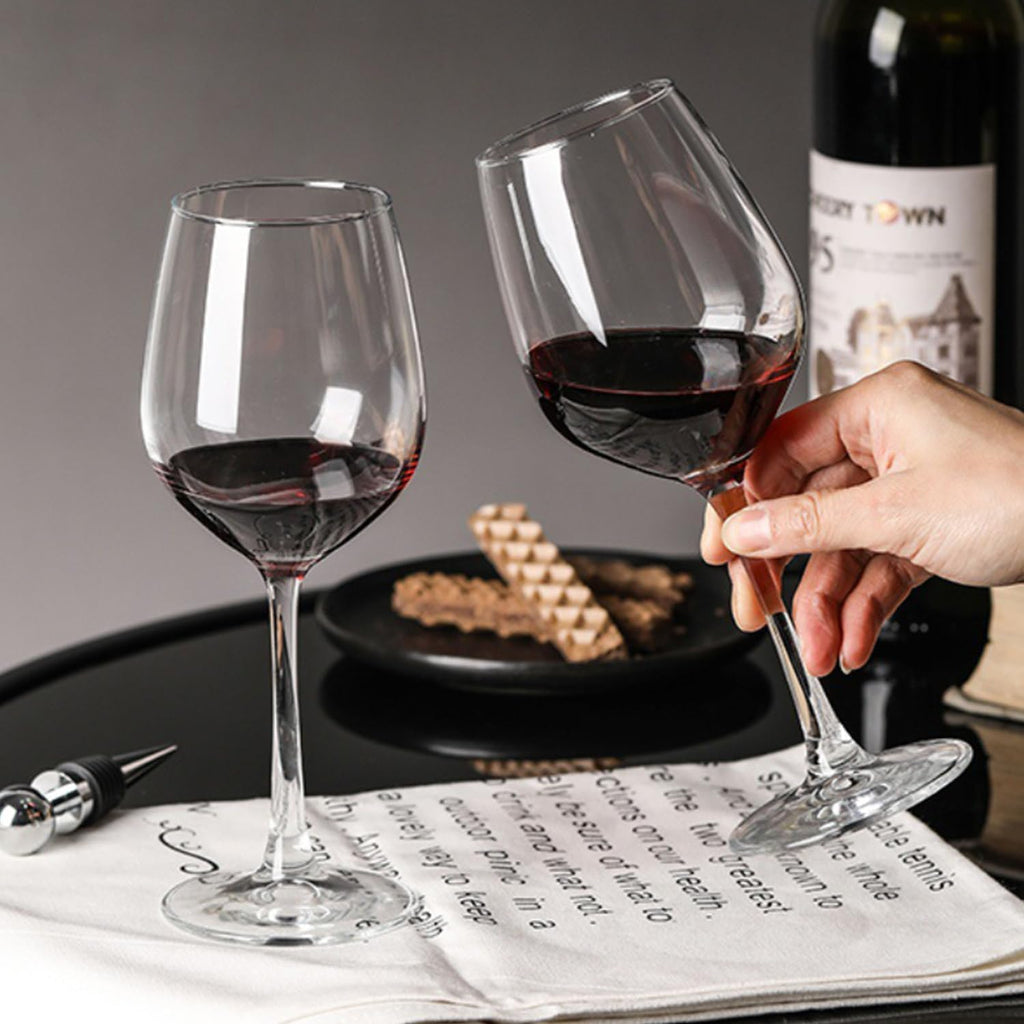Wine Glasses Set of 12, 12oz Red Wine Glasses,for Red or White Wine, High-end Banquet, Party, Bar, Wedding, Gift (12