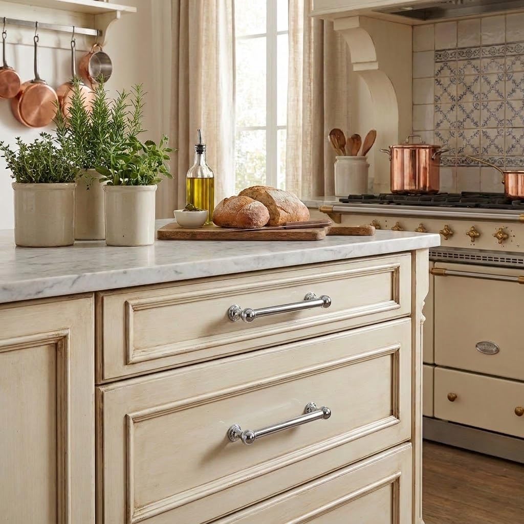 1 Pack Appliance Pull 12 Inch Solid Kitchen Cabinet Handles Polished Chrome Cabinet Pulls Modern Drawer Pulls Cabinet