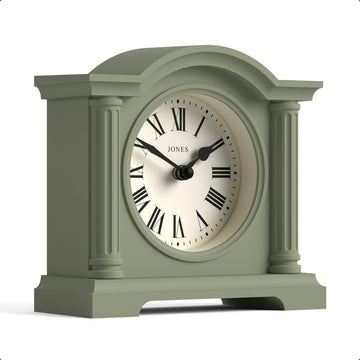 Kensington Mantel Clock | Small Arch top Clock | Sage Green