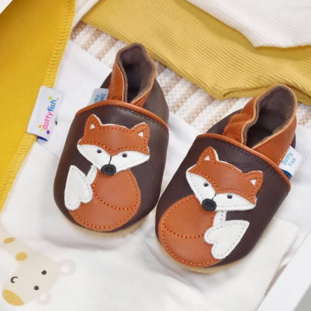 Soft Sole Leather Baby Shoes - Barefoot, Non-Slip, Unisex