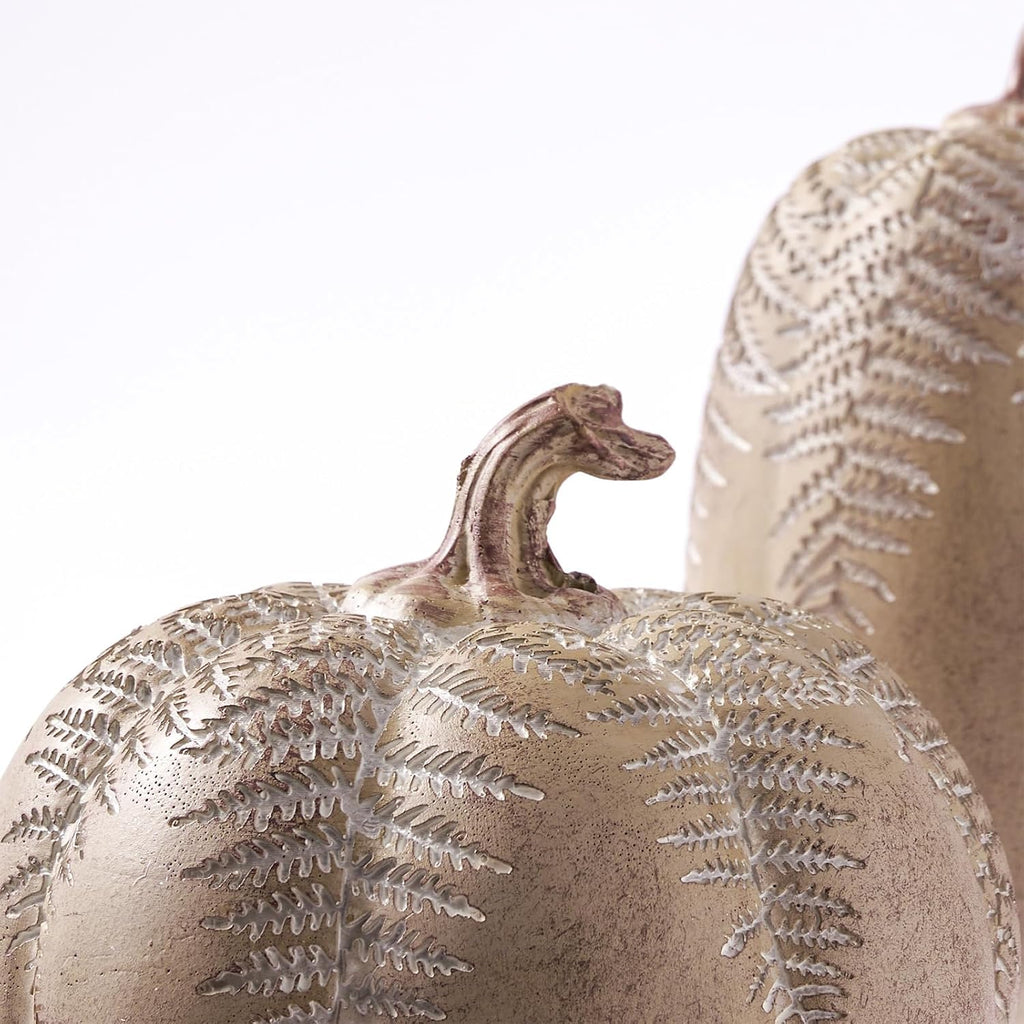 Fall Pumpkin Decorations, Faux Pumpkins Fall Decor - Set of 2