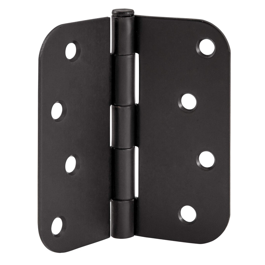 Interior Door Hinge, 4", Matte Black