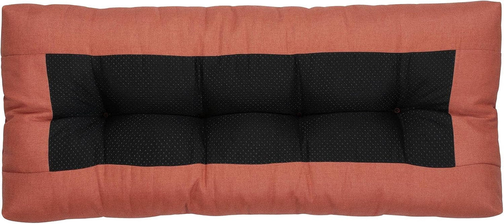 Patio Bench Cushion 45"x18", Indoor/Outdoor Non-Slip Water Resistant Long Seat Pads, Tufted Loveseat Cushion for