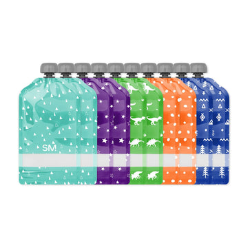 Reusable Baby Food Pouches for Toddlers | 5oz | Assorted