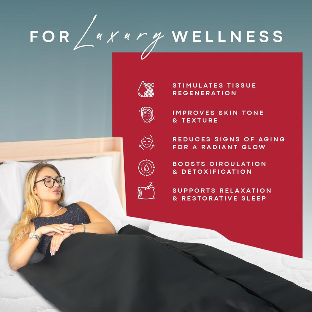 Portable Sauna for Home - Infrared Blanket for Detox, Weight Loss & Relaxation, Dry Heat Therapy Bag