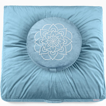 Meditation Cushion, Traditional Tibetan Velvet Meditation Pillow