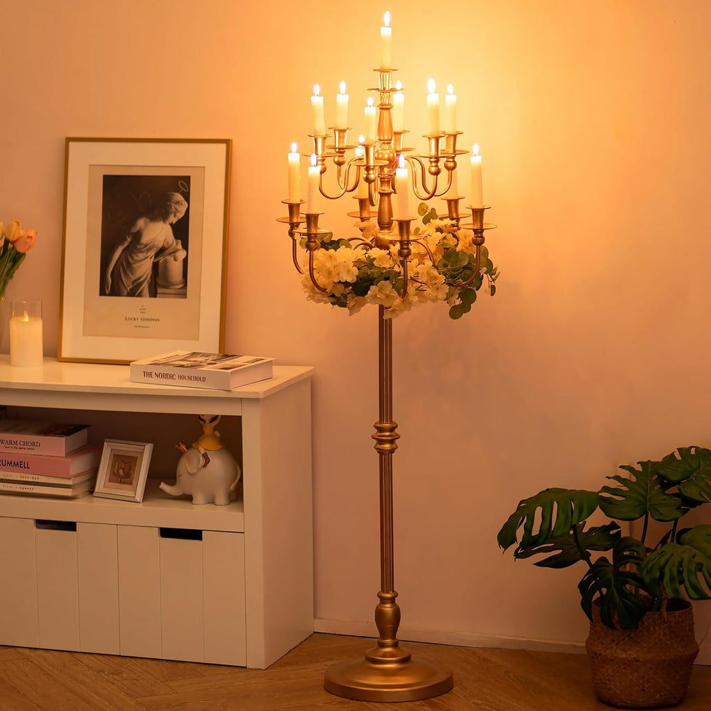 Wedding Candelabra 51in Tall : Large CandelebrasCandlesticks Table Centerpiece