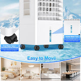 Portable Air Conditioners, 3-in-1 AC Cooling Fan 3 modes 3-Speed with Remote Control & 4 Ice Boxes