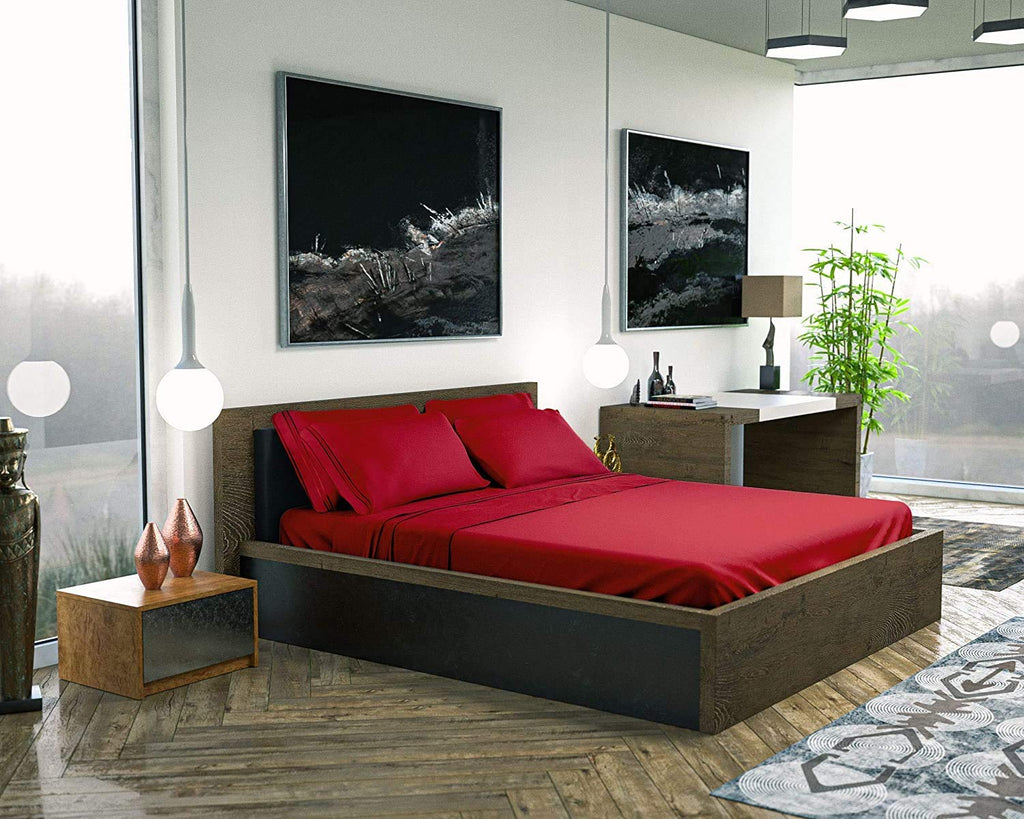 California King Sheet Sets - 6 pcs Breathable Cooling Sheets