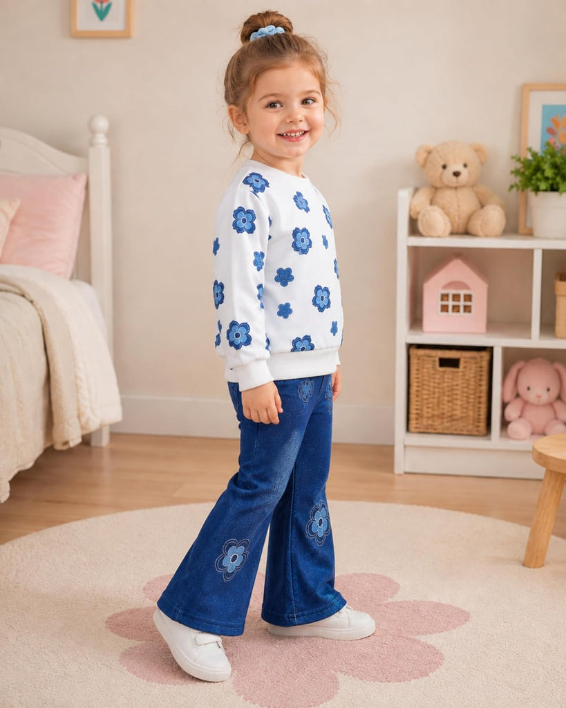 Toddler Girl Clothes Baby Fall Winter Sweatshirt Pants Outfit