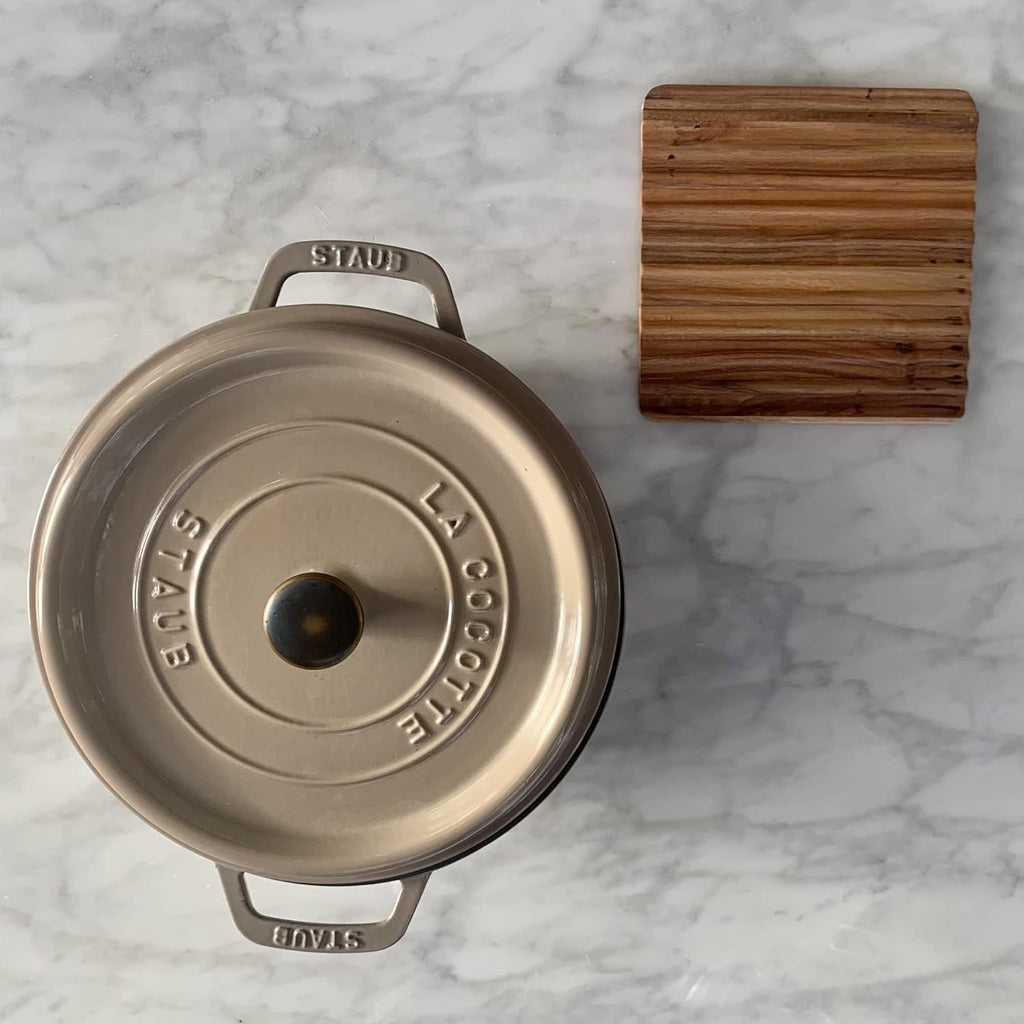Sedona Trivet Acacia Wood Hot Dish Holder - Set of 2