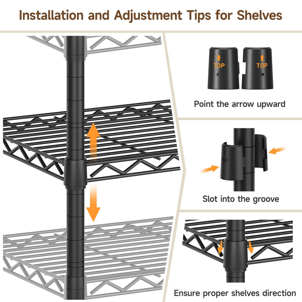 E3 Expandable Freestanding Closet Organizer System, Portable Closet