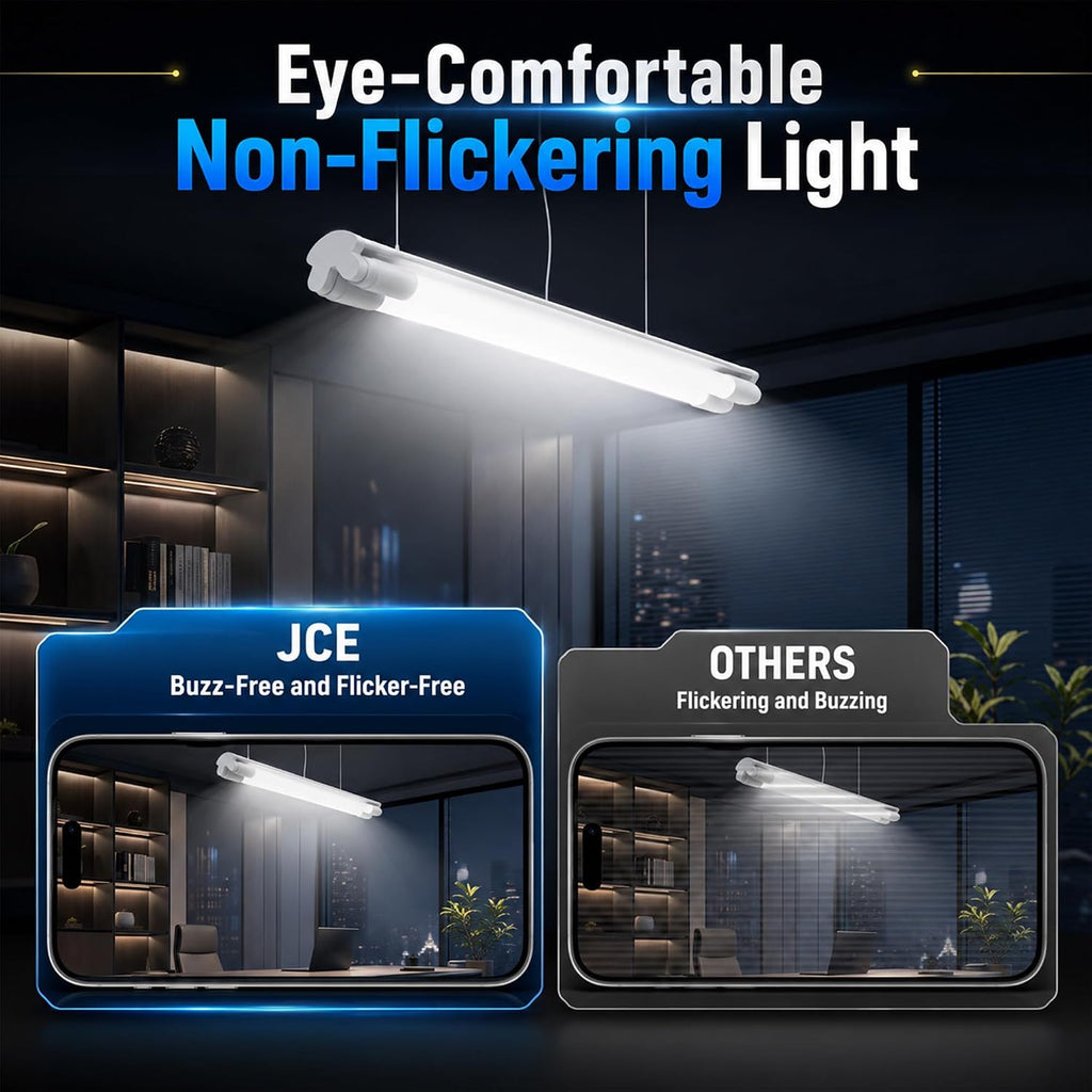4FT T8 LED Bulbs,15W (32W Fluorescent Equivalent),5000K Daylight,1900LM,Ballast Bypass Type B,48 Inch Tube Light