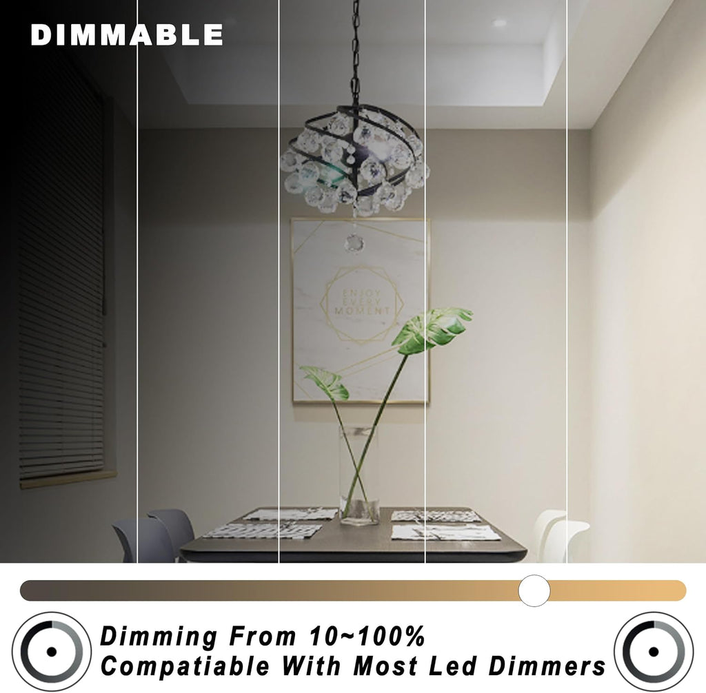 Dimmable E12 Led Candelabra Bulb 40w Equivalent 6000k Daylight White