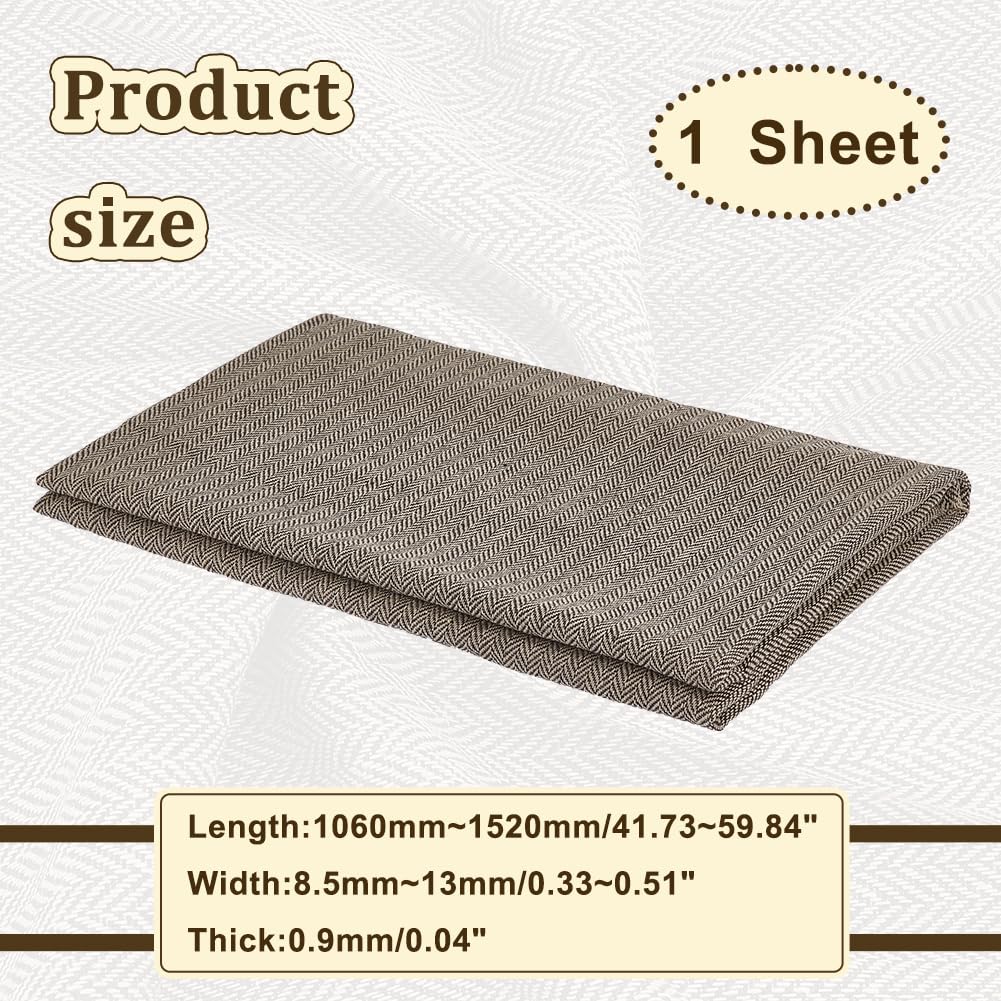 Tweed Fabric by the Yard, Fibre Fabric for Craft Decorative for Upholstery Tweed Fabric for Clothing Accessories(106